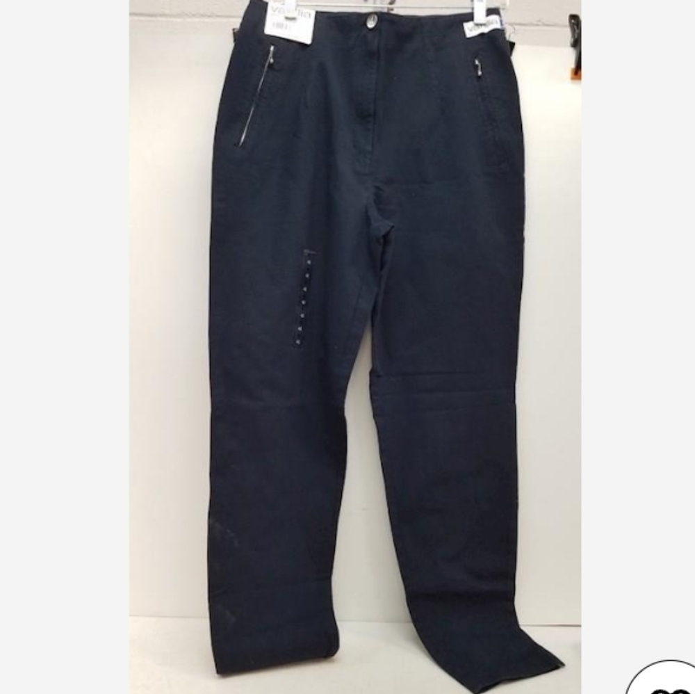 Vanilia Jacky kurz Marine blue Denim Pants